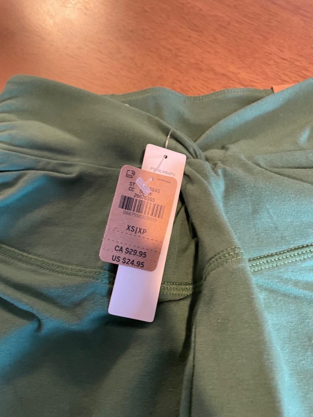 Victoria's Secret PINK Forest Green Yoga shorts